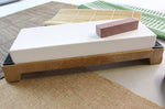 Pierre à aiguiser japonaise professionnelle Suehiro W-8 grains 8000