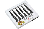 Coffret 6 couteaux steak Pradel Excellence lame noire 10cm revêtement anti-adhérent