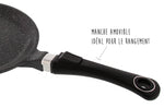 Poêle à crêpes en fonte Pradel Excellence Premium 24cm façon pierre tous feux/ induction