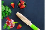 Coffret cadeau Cookut spécial mojito 1 pilon + 2 pailles en verre + 1 livre de recettes