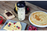 Coffret cadeau Cookut Shaker crêpes, pancakes + gaufres - 1 shaker + 1 tartineur + 1 livre recettes