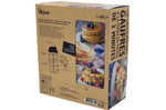 Coffret cadeau Cookut Shaker crêpes, pancakes + gaufres - 1 shaker + 1 tartineur + 1 livre recettes