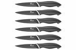 Coffret 6 couteaux steak Pradel Excellence lame noire 10cm revêtement anti-adhérent