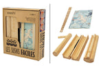 Coffret cadeau Sooshi Cookut 1 appareil à sushi/maki + 4 baguettes + 1 livre de recettes
