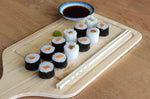 Coffret cadeau Sooshi Cookut 1 appareil à sushi/maki + 4 baguettes + 1 livre de recettes
