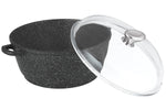 Faitout en fonte Pradel Excellence Premium 24cm façon pierre tous feux/ induction