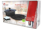 Marmite 3 pièces Pradel Excellence Premium 39 x 28 cm façon pierre tous feux / induction
