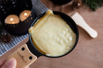 Service à raclette à la bougie Cookut Lumi noir - Services individuels poêlons et spatules