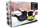 Batterie de cuisine aluminium forgé Pradel Excellence 5 pièces tous feux/ induction