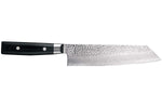 Couteau kiritsuke japonais Yaxell Zen lame 20cm Damas 37 couches manche micarta