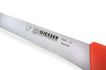 Set de 3 couteaux de boucher professionnels Giesser manche rouge
