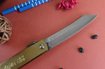 Couteau de poche Higonokami Kanetsune lame 9cm manche laiton