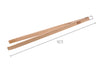 Pince à barbecue Gefu Natura extra longue en bois 48cm