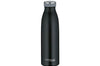 Gourde isotherme Thermos inox noir Thermocafé compatible boissons gazeuses - 0,5 l