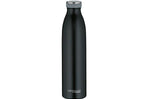 Gourde isotherme Thermos inox noir Thermocafé compatible boissons gazeuses -  0,75 l