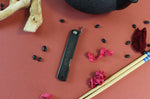 Couteau de poche Higonokami Kanetsune lame 7,5cm manche acier noir