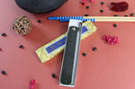 Couteau de poche Higonokami Kanetsune lame 9,5cm manche acier noir