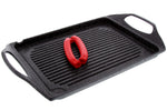 Plancha grill en fonte Pradel Excellence Premium 46 x 27 cm façon pierre tous feux/ induction