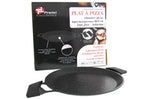 Plat à pizza en fonte Pradel Excellence Premium 32cm façon pierre tous feux/ induction