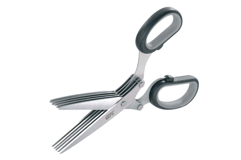 Ciseaux à herbes Gefu Cutare 5 lames avec peigne de nettoyage