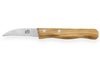 Couteau bec d'oiseau Gehring Look lame 6cm damas 65 couches manche olivier