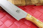 Couteau de chef Gehring Look lame 15cm damas 65 couches manche olivier