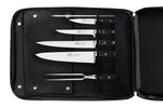 Sac spécial chef Sabatier Idéal Inox 4 couteaux de cuisine français + 14 ustensiles - Exclusivité