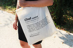 Totebag officiel super cool Couteauxduchef - 100% coton