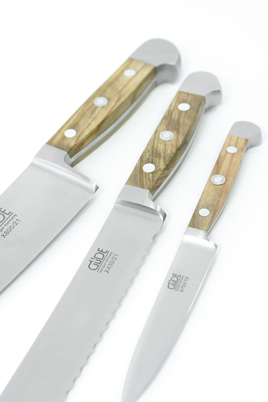 Couteau à pain 21cm forgé Alpha Olive Güde