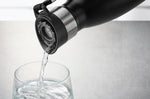 Gourde isotherme en inox Gefu Olimpio noir