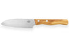 Couteau santoku Gehring Look lame 11cm damas 65 couches manche olivier