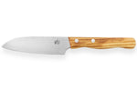 Couteau santoku Gehring Look lame 11cm damas 65 couches manche olivier