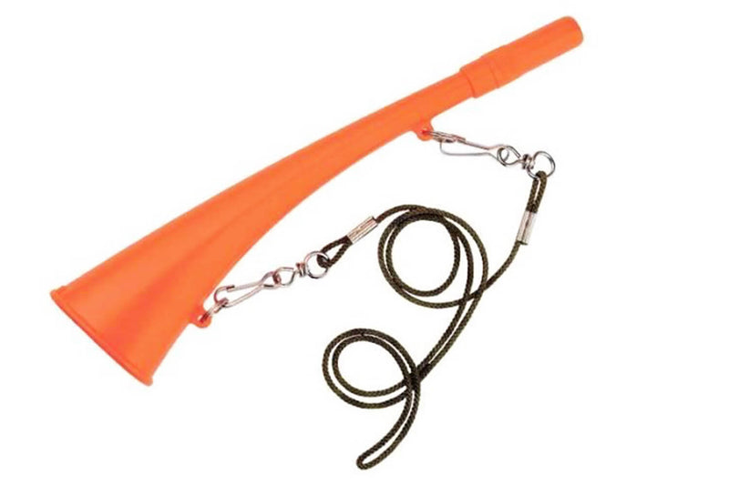 Corne d'appel Elless ABS orange fluo 25cm