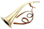 Corne d'appel Elless ronde cintrée à pavillon laiton 40cm