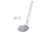 Ecumoire de cuisine maillée Mallard Ferrière tout inox - 15cm