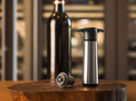 Coffret Wine Saver Vacu Vin acier 3 pièces