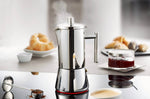 Cafetière italienne moderne Gefu Nando tous feux en inox - 4