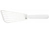 Spatule ajourée Icel 17cm inox manche blanc