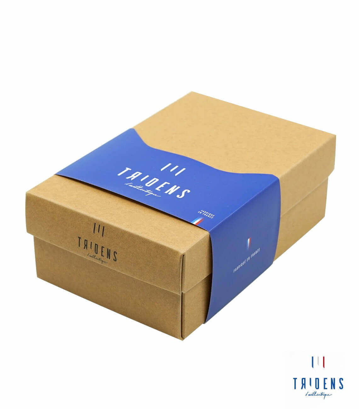 Fourchette à viande Tridens acier inox brossé + socle tout inox
