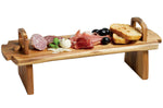 Planche apéritif Artesa en bois d'acacia - 37x12x13cm