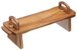 Planche apéritif Artesa en bois d'acacia - 37x12x13cm