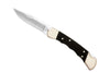 Couteau pliant BUCK 110FG Folding Hunter manche 12.5cm empreintes doigts + étui cuir
