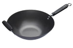 Wok antiadhésif Kitchen Craft acier carbone 36cm