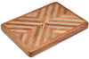 Planche à découper Kitchen Craft Serenity Acacia chevrons 28x38x4cm