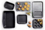 Set empilable 7 moules pâtisserie et plaques MasterClass Smartspace antiadhésifs