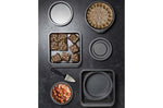 Set empilable 7 moules pâtisserie Masterclass Smartspace antiadhésifs
