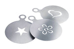 Kit de 3 pochoirs de décoration Westmark Cappuccino