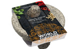 Mortier et pilon mexicain en granit gris 20x10cm MasterClass