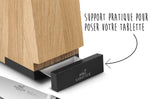 Bloc en chêne 5 couteaux cuisine Sabatier International avec support tablette intégré