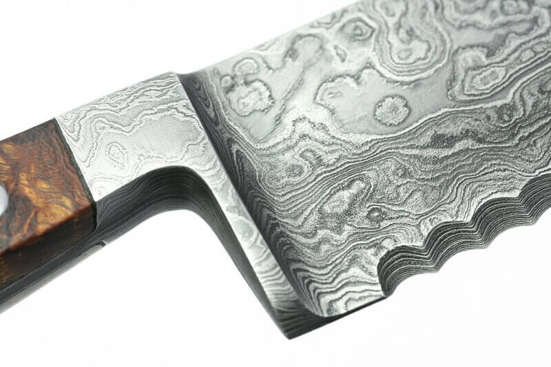 Couteau à pain Damas Gude 32cm